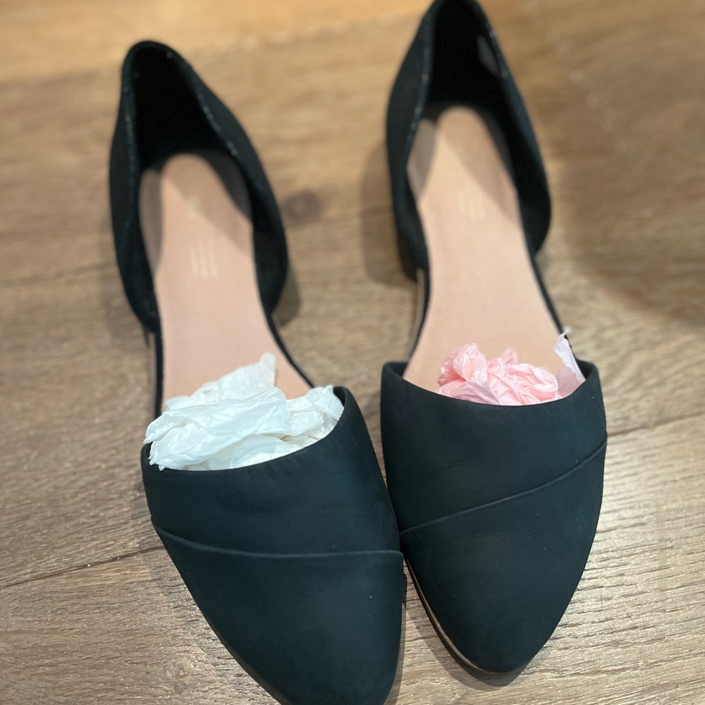 Toms Black Women's Flats